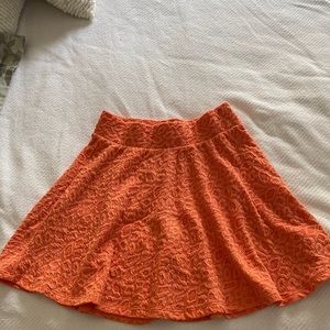 Ari embossed cute skirt